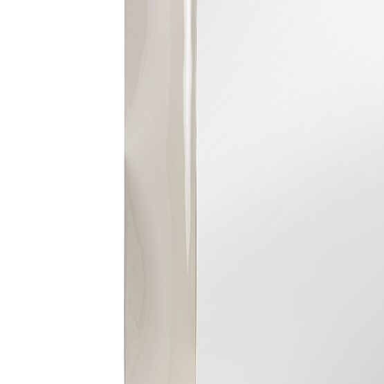 Rechteckiger Spiegel Noelle 180x80 cm, hellbeige, glänzend