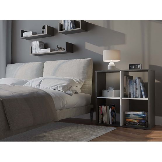 Regal Malax 2x2 ANTHRAZIT WEISS