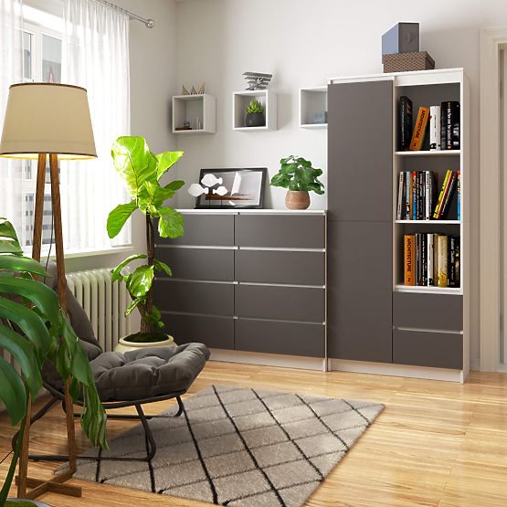 REGAL R11 R80 1D 2SZ CLP PK WEISS / GRAU