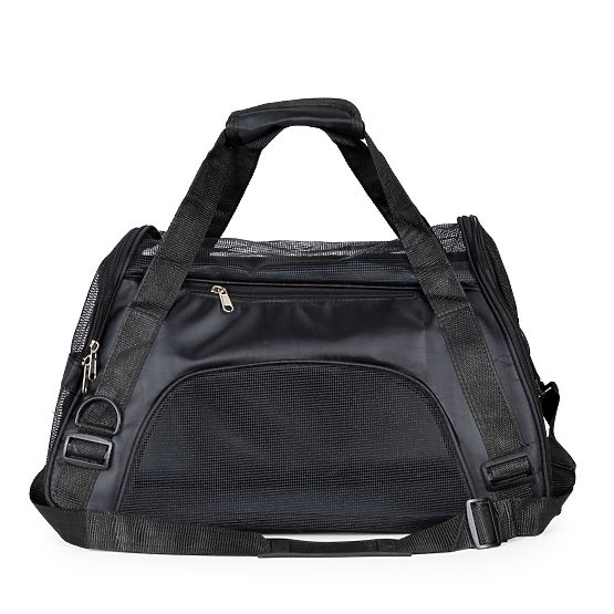 Reisetragetasche für Tiere Katze Hund schwarz