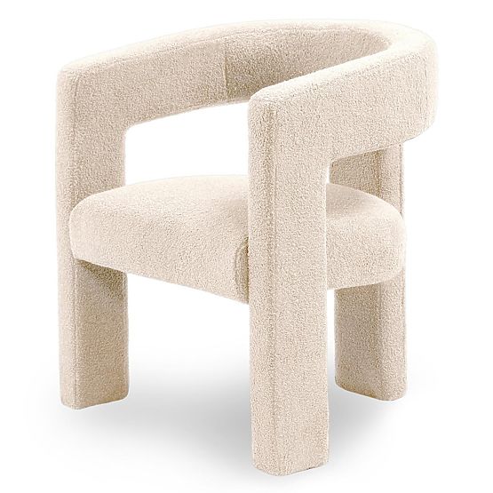 Relax-Sessel Lory, Bouclé, Beige
