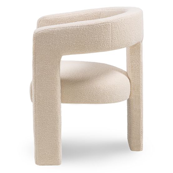 Relax-Sessel Lory, Bouclé, Beige
