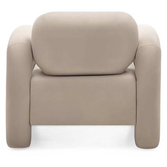 Relax-Sessel Vico, hellbeige, samt