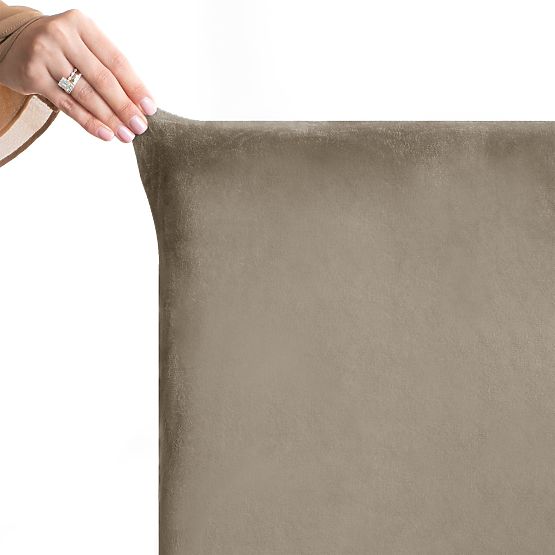 RESTILO Sofabezug SENTO Farbe Beige glatter klassischer Stil