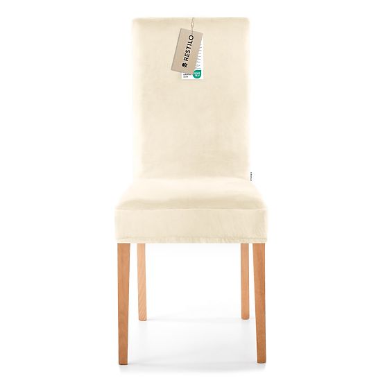 RESTILO Sofabezug SENTO Farbe Creme glatt klassischer Stil