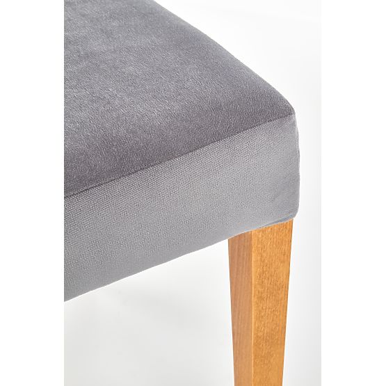 ROIS Stuhl Eiche Honig / Grau (1p=2 Stk.)