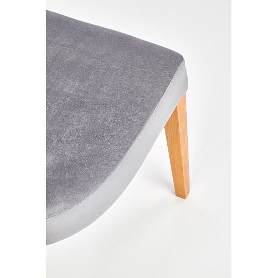 ROIS Stuhl Eiche Honig / Grau (1p=2 Stk.)