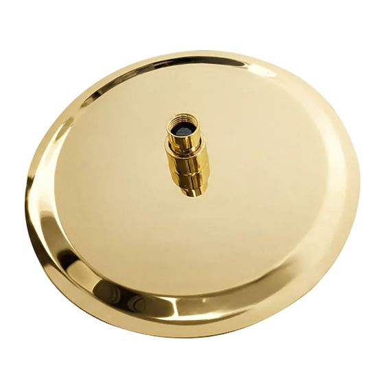 Runde Duschkopf Rea 25cm Gold
