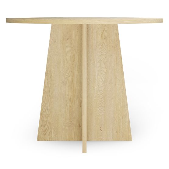 Runder Esstisch Merlo 100 cm, Eiche Cremona Torro