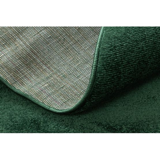 Runder Teppich SOFTY Einheitlich, Einfarbig, Waldgrün