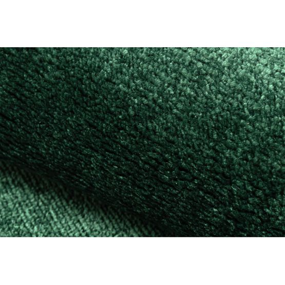 Runder Teppich SOFTY Einheitlich, Einfarbig, Waldgrün