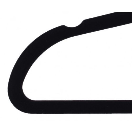 Samt-Kleiderbügel Maxi Set 5 Stück - Schwarz