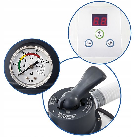 Sandfilterpumpe für Pool 3500l/h INTEX 26642