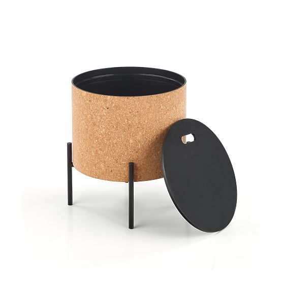 SASHA Tisch natur/schwarz (1p=1 Stk)