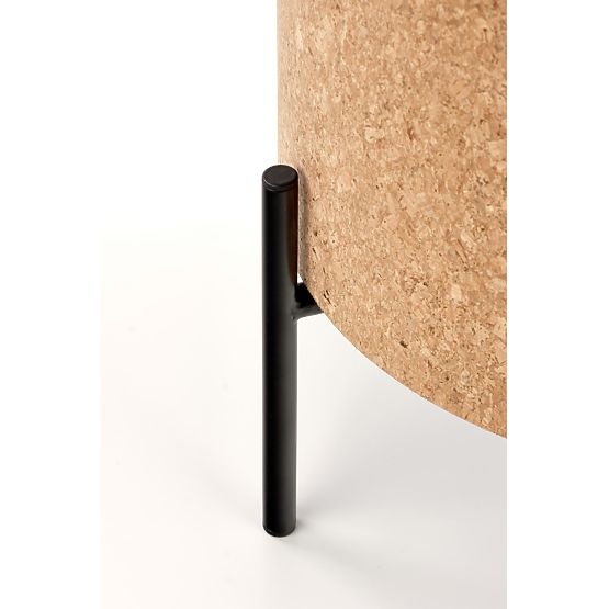 SASHA Tisch natur/schwarz (1p=1 Stk)