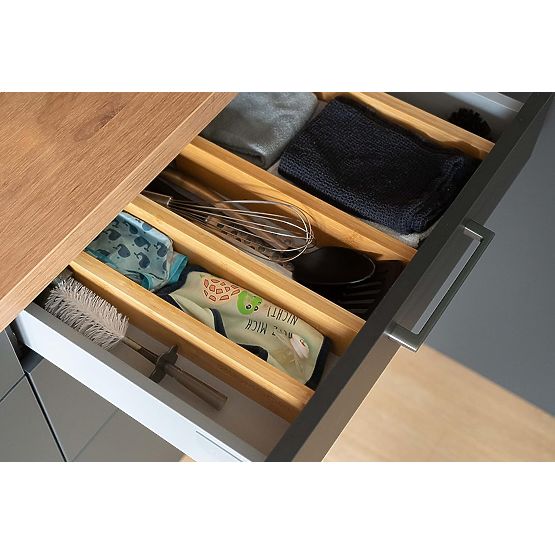 Satz von 4 Bambus-Schubladentrennern RITA