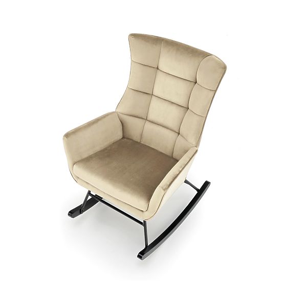 Schaukelstuhl BAZALTO - beige
