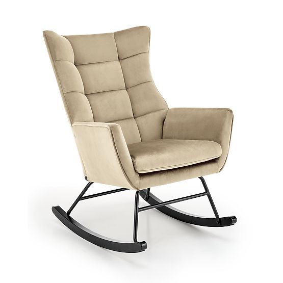 Schaukelstuhl BAZALTO - beige