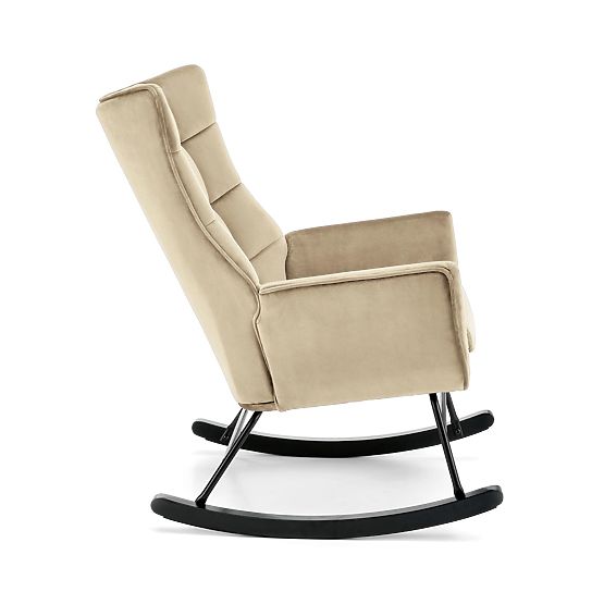 Schaukelstuhl BAZALTO - beige