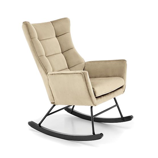 Schaukelstuhl BAZALTO - beige