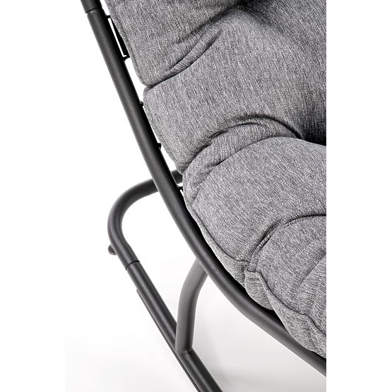 Schaukelstuhl GATTO - grau