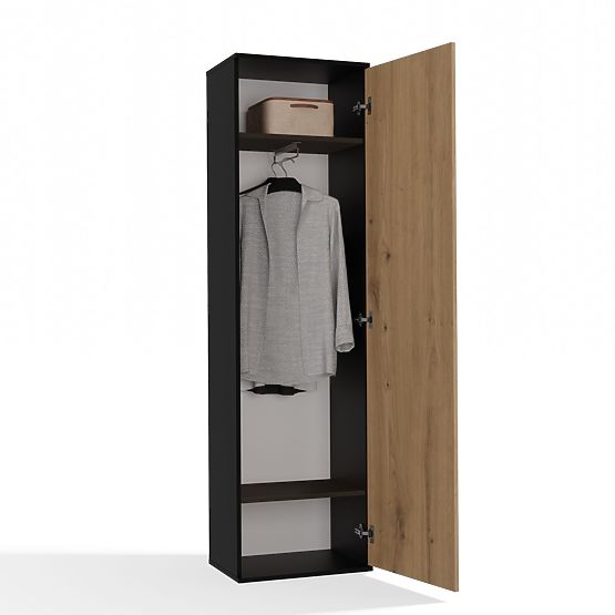 Schrank DUO ANTHRAZIT EICHE ARTISAN