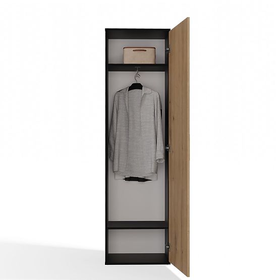 Schrank DUO ANTHRAZIT EICHE ARTISAN