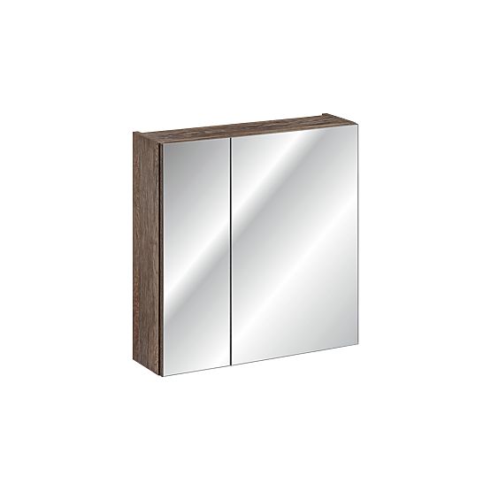 Schrank mit Spiegel 60cm 2 Türen