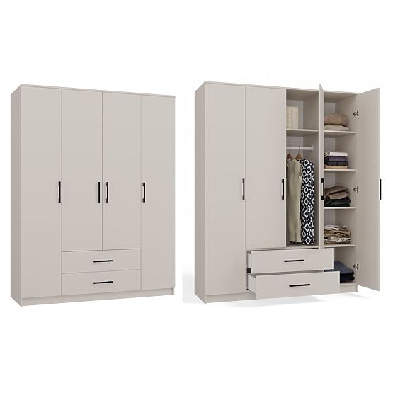 Schrank Romana 160X205 KASCHMIR BEIGE