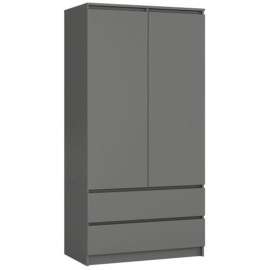 SCHRANK S90 2T 2SZ CLP PK GRAFIT GRAU
