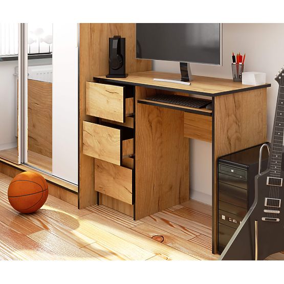 SCHREIBTISCH A-6 CLP EICHE CRAFT LINKS