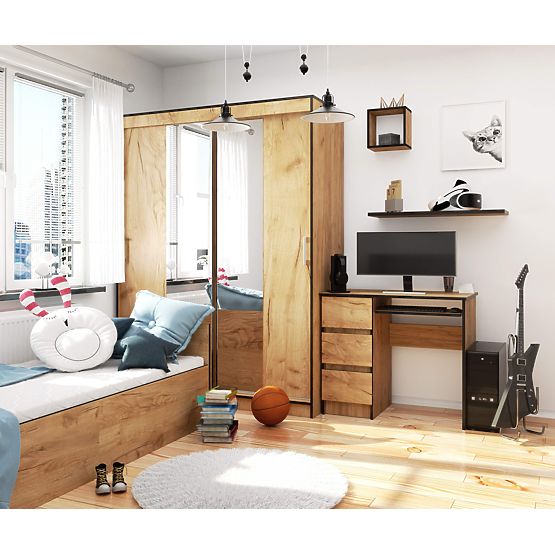 SCHREIBTISCH A-6 CLP EICHE CRAFT LINKS