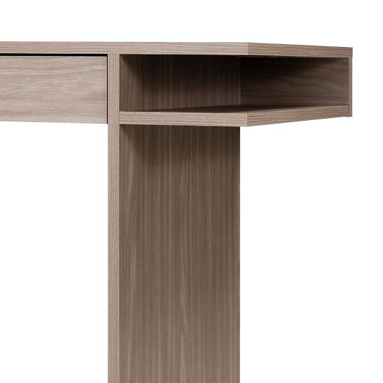 Schreibtisch/Konsole mit Schublade Kanso, Perleiche