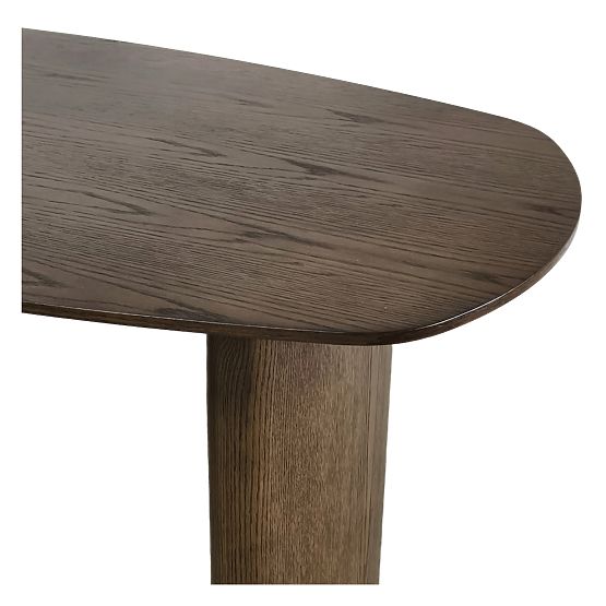 Schreibtisch/Konsole Oriento 120 cm, dunkle Eiche