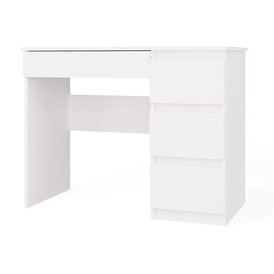 Schreibtisch Mijas RECHTS WEISS