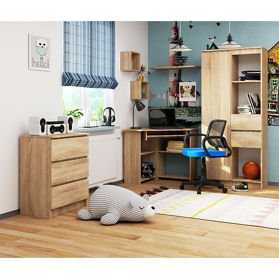 SCHREIBTISCH TED PK EICHE SONOMA