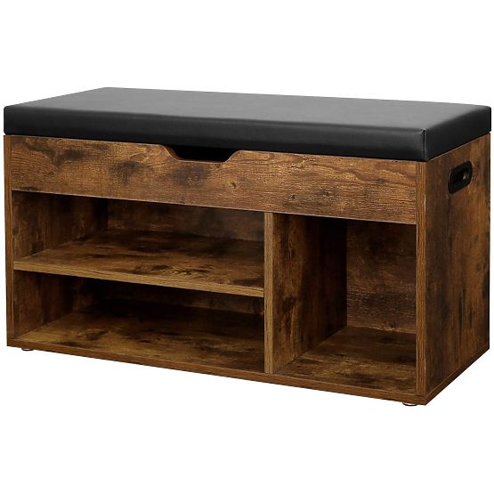 Schuhbank mit Sitzbank LOFT aus Holz