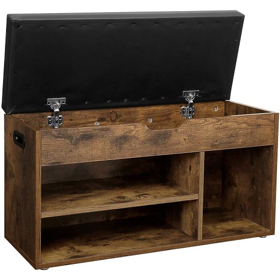 Schuhbank mit Sitzbank LOFT aus Holz