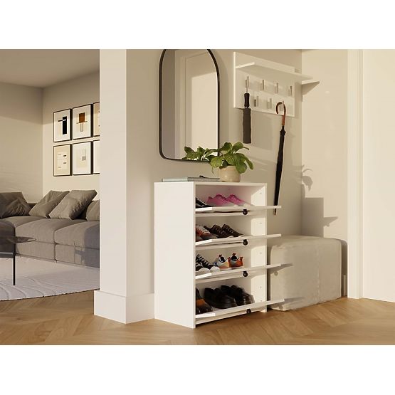Schuhschrank LOKA WEISS