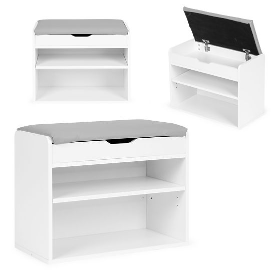 Schuhschrank Regal Bank mit Sitz