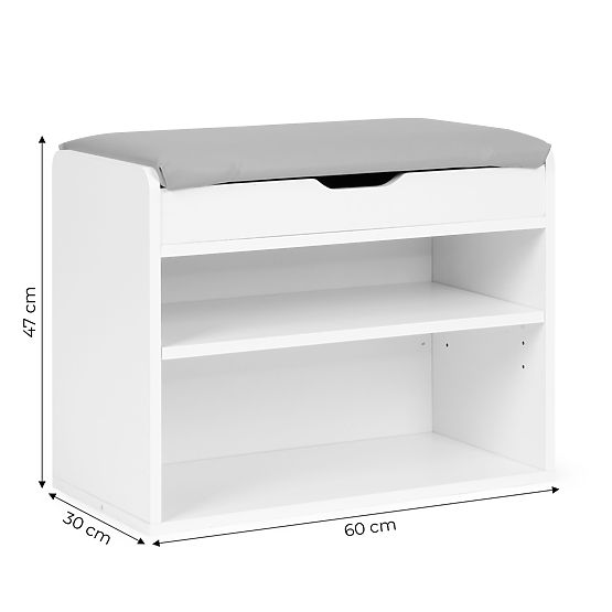 Schuhschrank Regal Bank mit Sitz