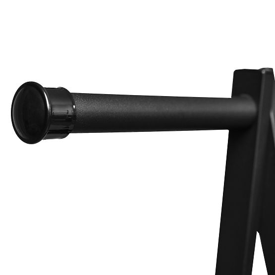 Schwarzer Kleiderbügel