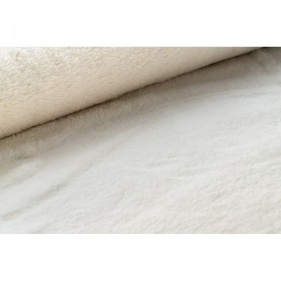 Seidenteppich Hase Neu - Elfenbein