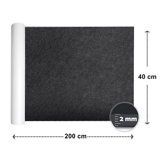 Selbstklebende Kratzmatte für Katzen KITTY 200x40 cm