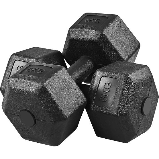 Set aus 2 Hanteln KRONOS Hanteln 2x6 kg