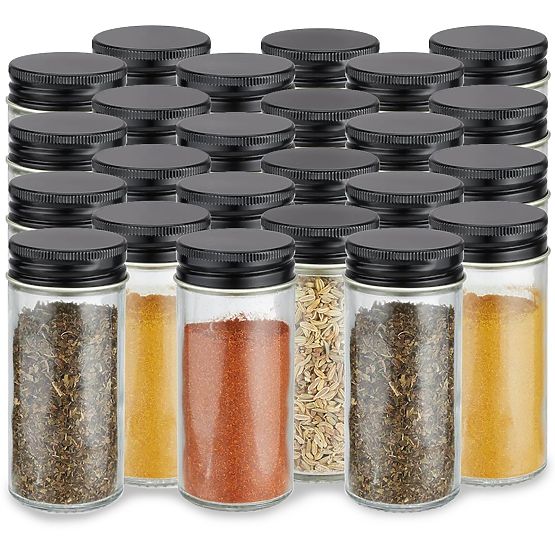 Set aus 24 Gewürzgläsern MARSALA