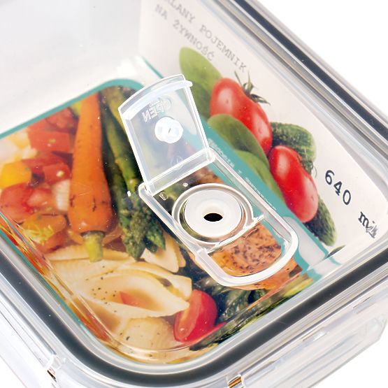 Set aus 6 Glasbehältern für Lebensmittel AMALFI