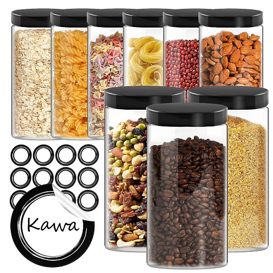 Set aus 9 Behältern FRASCO