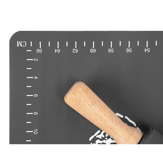 Silikon-Arbeitsplatte SELMA graphit 70x50 cm