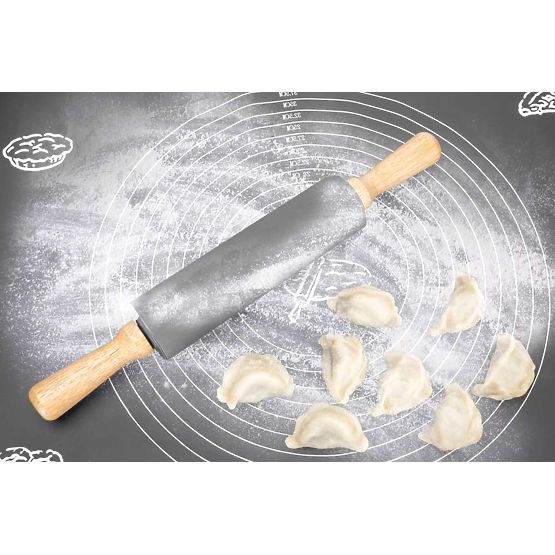 Silikon-Arbeitsplatte SELMA graphit 70x50 cm